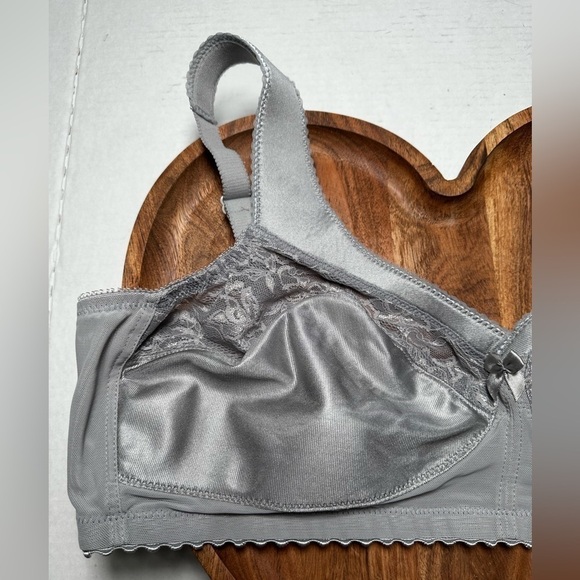GLAMORISE 44C BRA Gray Women Lift MagicLift Original Shape Support Wireless 1362 - Picture 6 of 12